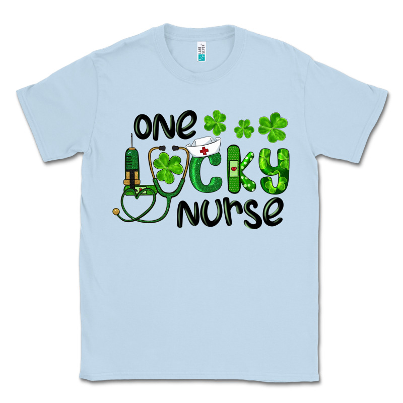 St. Patrick's Day One Lucky Nurse Classic Tee by RanaPortraitStore | Teevron