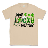 Mushroom st. patrick's day one lucky nurse Classic Tee - RanaPortraitStore