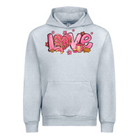 Heather Grey love mexican conchas valentines day Urban Hoodie - MaliasSmallBusiness