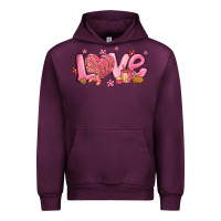 Mauve Wine love mexican conchas valentines day Urban Hoodie - MaliasSmallBusiness
