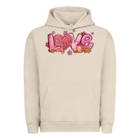 Pigment French Oak love mexican conchas valentines day Urban Hoodie - MaliasSmallBusiness
