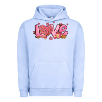 Pigment Grape Ice love mexican conchas valentines day Urban Hoodie - MaliasSmallBusiness