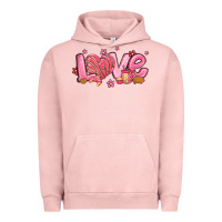 Pigment Salmon love mexican conchas valentines day Urban Hoodie - MaliasSmallBusiness
