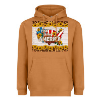 Meerkat god bless america Heavyweight Hoodie - HRA Design Shop