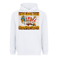 White god bless america Heavyweight Hoodie - HRA Design Shop