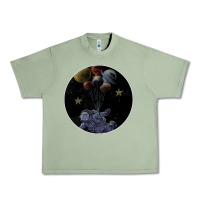 Oil Green Space Travel Urban Heavy Tee - Bettercallsaul