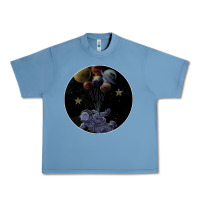 Pebble Blue Space Travel Urban Heavy Tee - Bettercallsaul