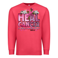 Cardinal heal cancer for nothing is impossible with god luk Premium Sweatshirt - Artiststas