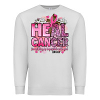 Dove Grey heal cancer for nothing is impossible with god luk Premium Sweatshirt - Artiststas