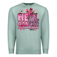 Seafoam heal cancer for nothing is impossible with god luk Premium Sweatshirt - Artiststas