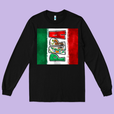 Mexico Papa Long Sleeve Tee Designed By Zillion Design Studio