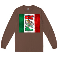 Chestnut mexico papa Long Sleeve Tee - Zillion Design Studio