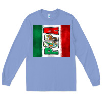 Colony Blue mexico papa Long Sleeve Tee - Zillion Design Studio