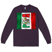 Plum mexico papa Long Sleeve Tee - Zillion Design Studio