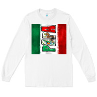 White mexico papa Long Sleeve Tee - Zillion Design Studio