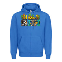 True Royal blessed mini Zipper Hoodie - Zillion Design Studio
