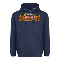 Navy god bless america libbey cup Heavyweight Hoodie - HRA Design Shop