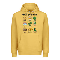 Antique Gold god says you are st patrick's day Premium Hoodie - MaliasSmallBusiness