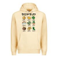 God Says You Are St Patrick's Day Premium Hoodie | Teevron
