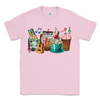 Bubblegum Pink music teacher coffee cups Classic Tee - texasbilliewilder