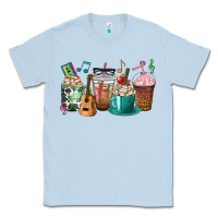 Dusty Blue music teacher coffee cups Classic Tee - texasbilliewilder