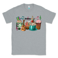 Heather Grey music teacher coffee cups Classic Tee - texasbilliewilder
