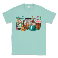 Seafoam music teacher coffee cups Classic Tee - texasbilliewilder