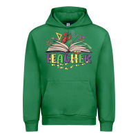 Emerald teacher mardi gras Urban Hoodie - MaliasSmallBusiness