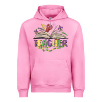 Fuchsia Pink teacher mardi gras Urban Hoodie - MaliasSmallBusiness