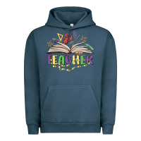 Pigment Midnight Navy teacher mardi gras Urban Hoodie - MaliasSmallBusiness