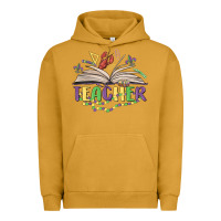 Pigment Peanut Butter teacher mardi gras Urban Hoodie - MaliasSmallBusiness