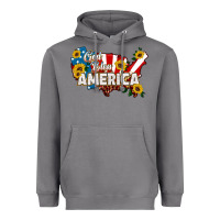 Storm god bless america Heavyweight Hoodie - HRA Design Shop