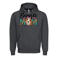 Smoke western beagle mom Zipper Hoodie - RanaPortraitStore