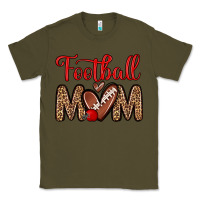 Army Green football mom Classic Tee - Zillion Design Studio