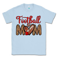 Dusty Blue football mom Classic Tee - Zillion Design Studio