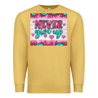 Antique Gold never give up Premium Sweatshirt - JahusDesignShop