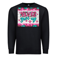 Black never give up Premium Sweatshirt - JahusDesignShop