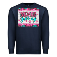 Navy never give up Premium Sweatshirt - JahusDesignShop