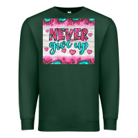 Sports Green never give up Premium Sweatshirt - JahusDesignShop
