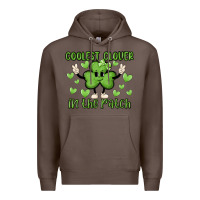 Coffee coolest clover to pinch Premium Hoodie - MaliasSmallBusiness