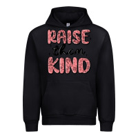 Black raise them kind Urban Hoodie - MaliasSmallBusiness