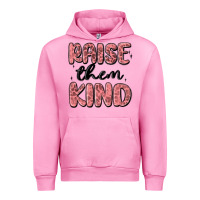 Fuchsia Pink raise them kind Urban Hoodie - MaliasSmallBusiness