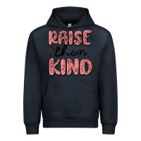 Navy raise them kind Urban Hoodie - MaliasSmallBusiness