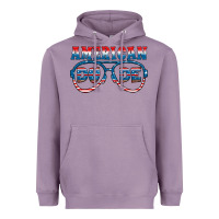 Lavender american dude Heavyweight Hoodie - HRA Design Shop