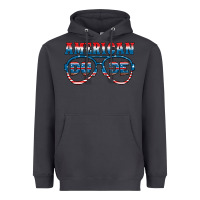 Smoke american dude Heavyweight Hoodie - HRA Design Shop
