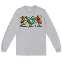 Moon Dust peace love rodeo Long Sleeve Tee - texasbilliewilder