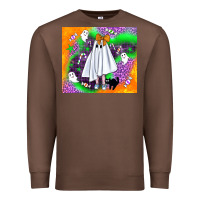 Chestnut cute ghost halloween tumbler Premium Sweatshirt - BundleAndBundleShop