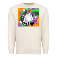 Sandshell cute ghost halloween tumbler Premium Sweatshirt - BundleAndBundleShop
