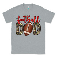 Heather Grey football dad Classic Tee - Zillion Design Studio