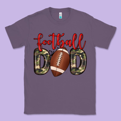 Football Dad Classic Tee Designed By Zillion Design Studio